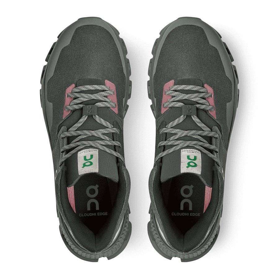 On Cloud Hi Edge Stone Pine Dark Green | SN-ON28708