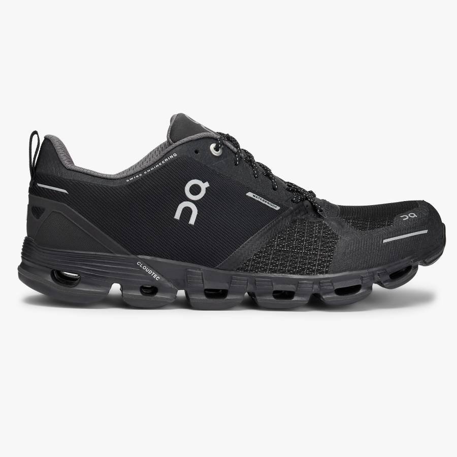 On Cloudflyer Waterproof 1 Black | SN-ON28502