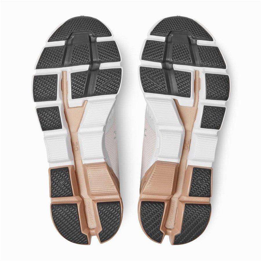 On Cloudflyer White / Brown Rose | SN-ON28826