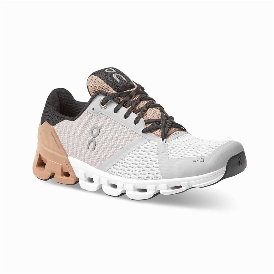 On Cloudflyer White / Brown Rose | SN-ON28826