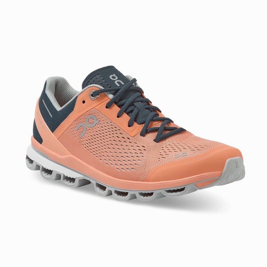 On Cloudsurfer Coral / Navy | SN-ON28898
